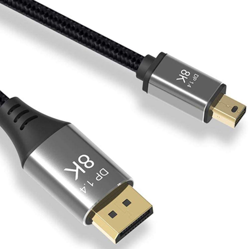 CABLEDECONN Mini DP to DisplayPort 8K Cable